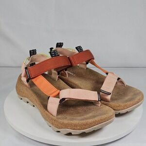 Merrell Peach Melon‎ Womens Performance Footwear Sandals Sz 9 Cork